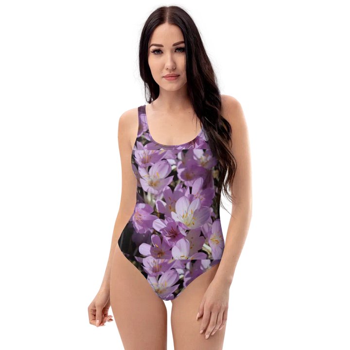 Purple Petal Paradise Swimsuit product image (1)