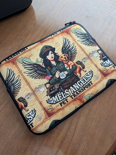 Mel’s Angels can protect your pets on the road and your laptop when it’s traveling too.
Turns out “safe transport” isn’t just...