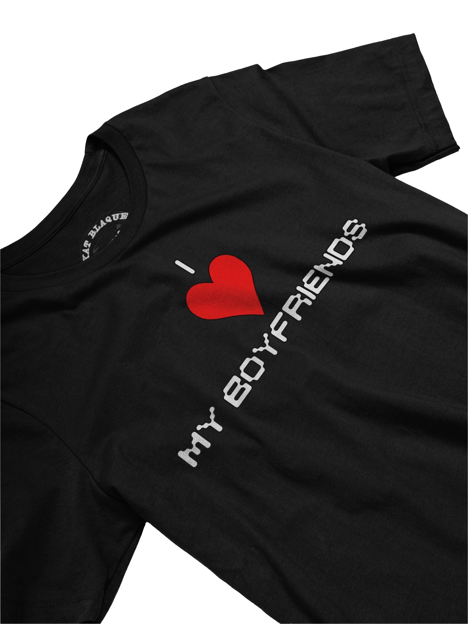 I Love My Boyfriends Super Soft White Ink Tee product image (27)