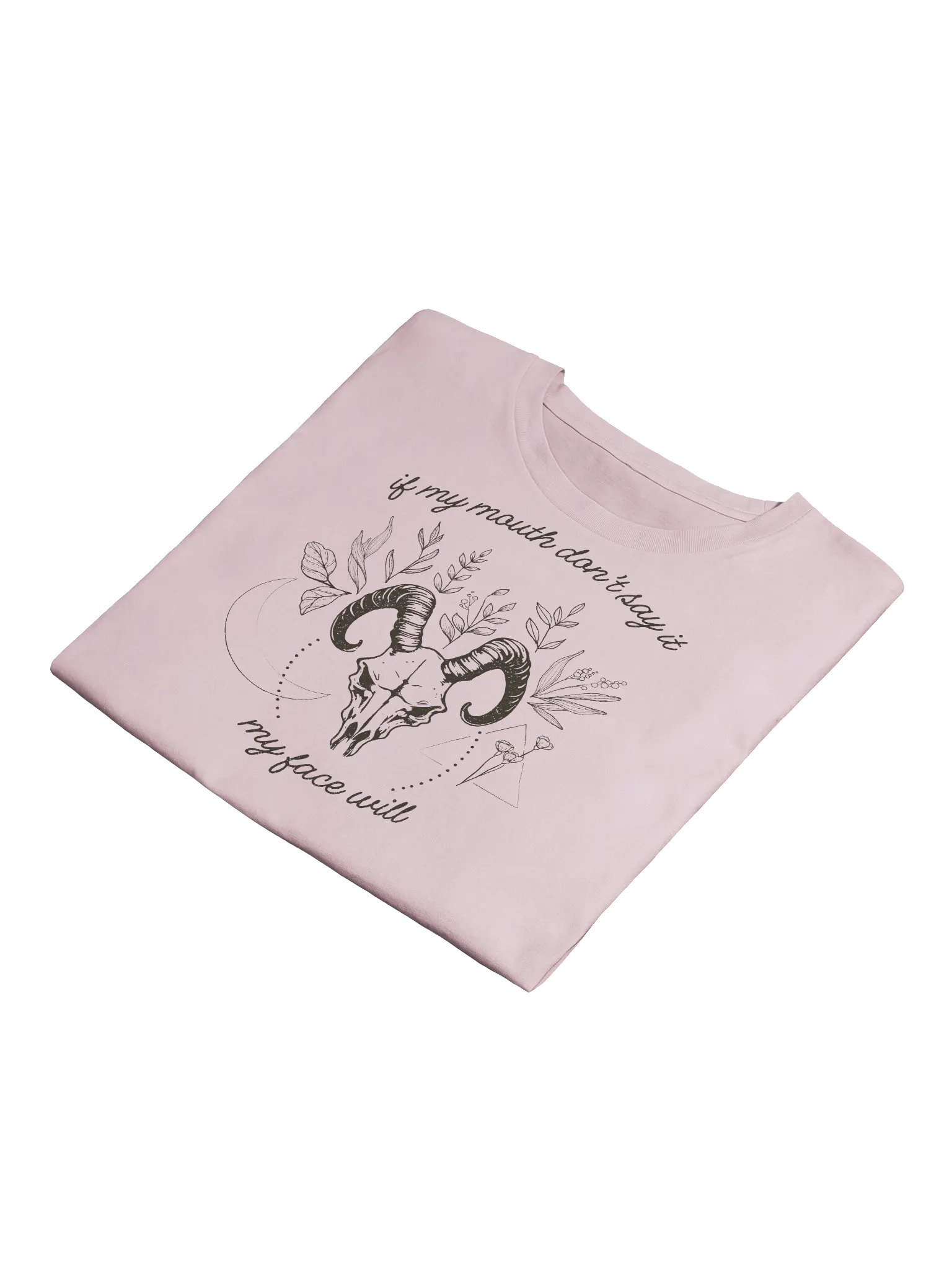 My Face Says it All Ladies Cropped Tee product image (13)
