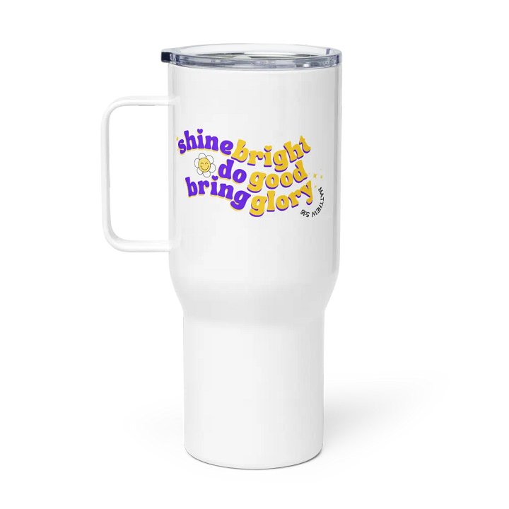 Shine Bright Oversized Travel Mug product image (1)