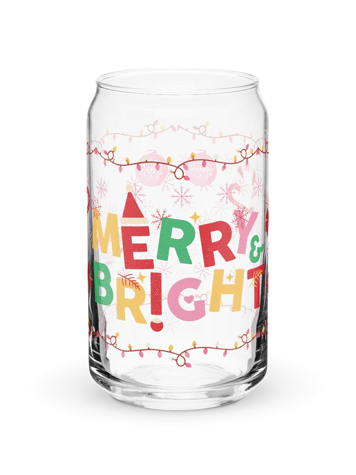 Merry & Bright Glass Tumbler product image (2)