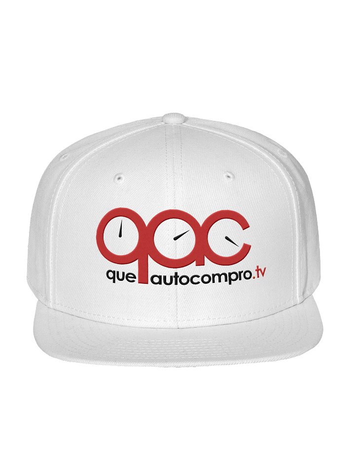 QAC Snapback Cap Prominent Logo – Wool Blend, High Profile, Adjustable. product image (1)