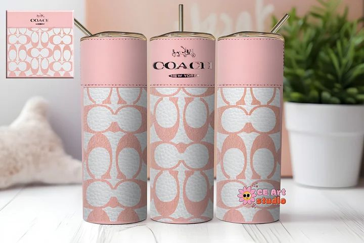 Handbag Baby Pink Tumbler Wrap product image (1)