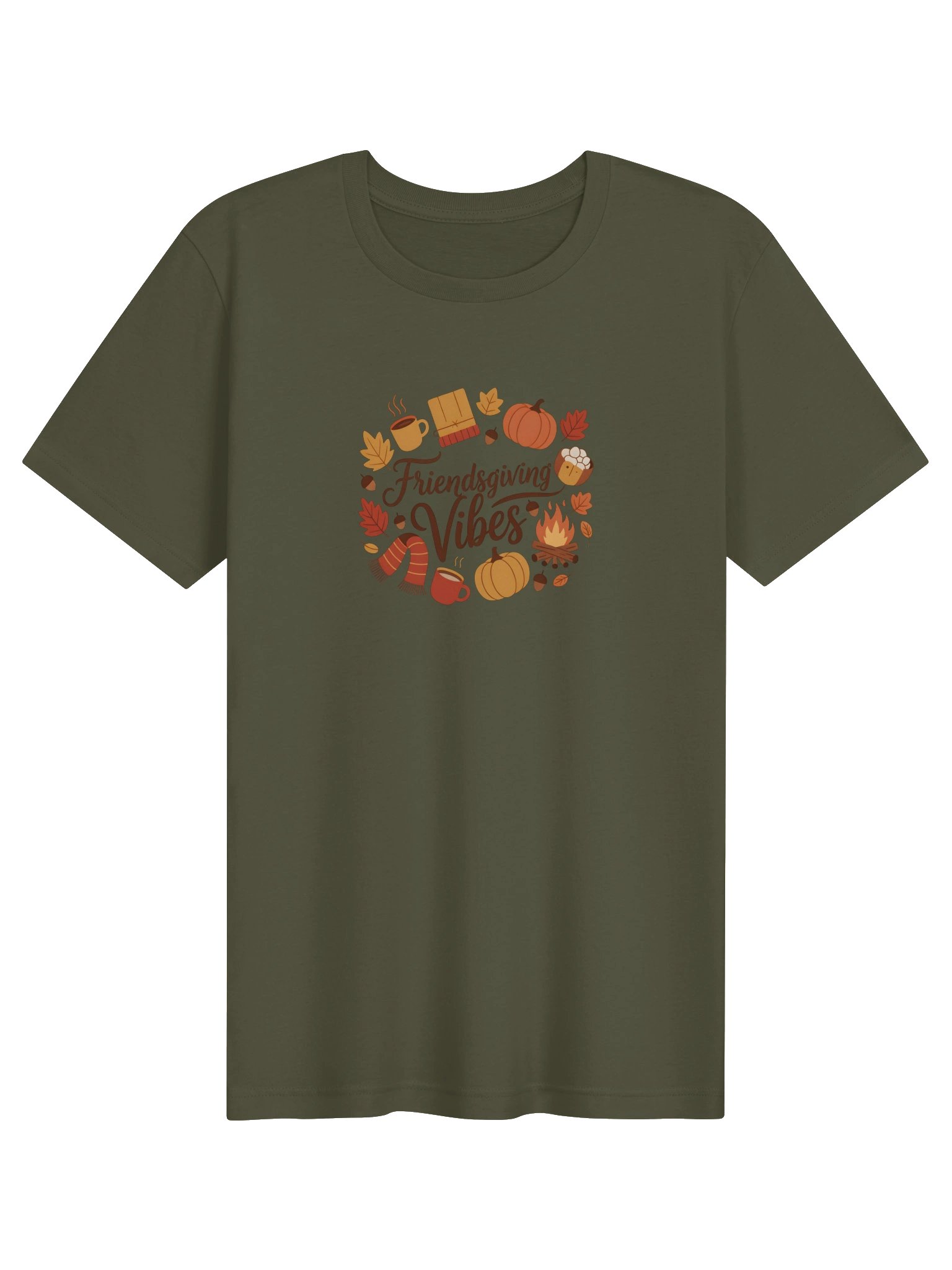 Friendsgiving Vibes Autumn Tee product image (3)