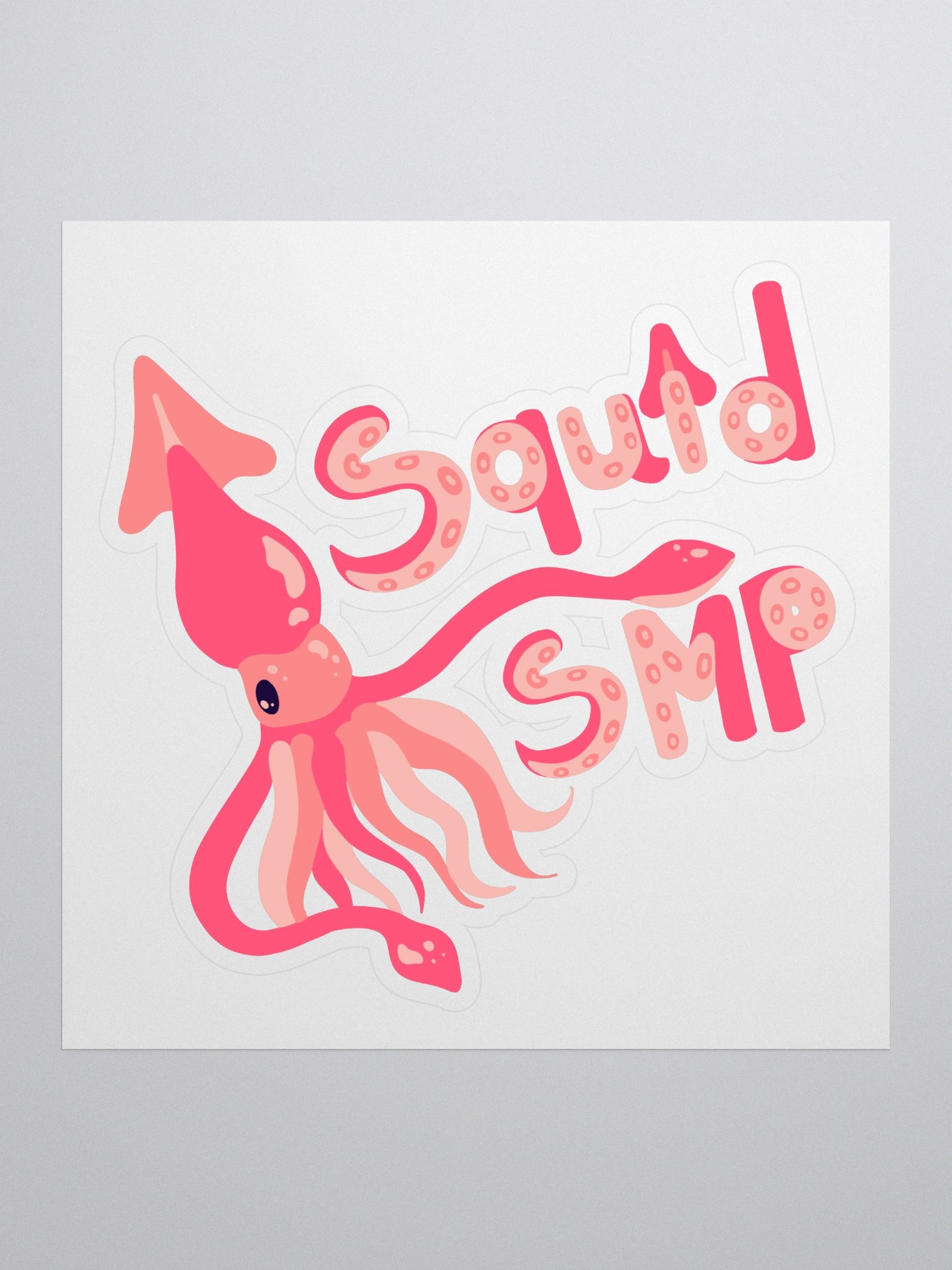 SquidSMP Logo Sticker product image (1)