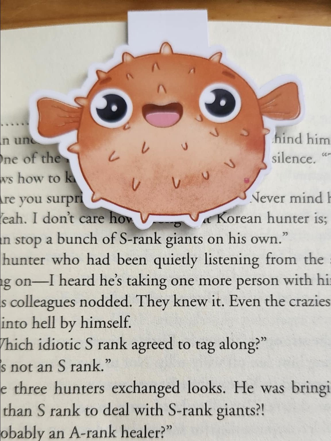 Puff the Blowfish Magnetic Bookmark product image (2)