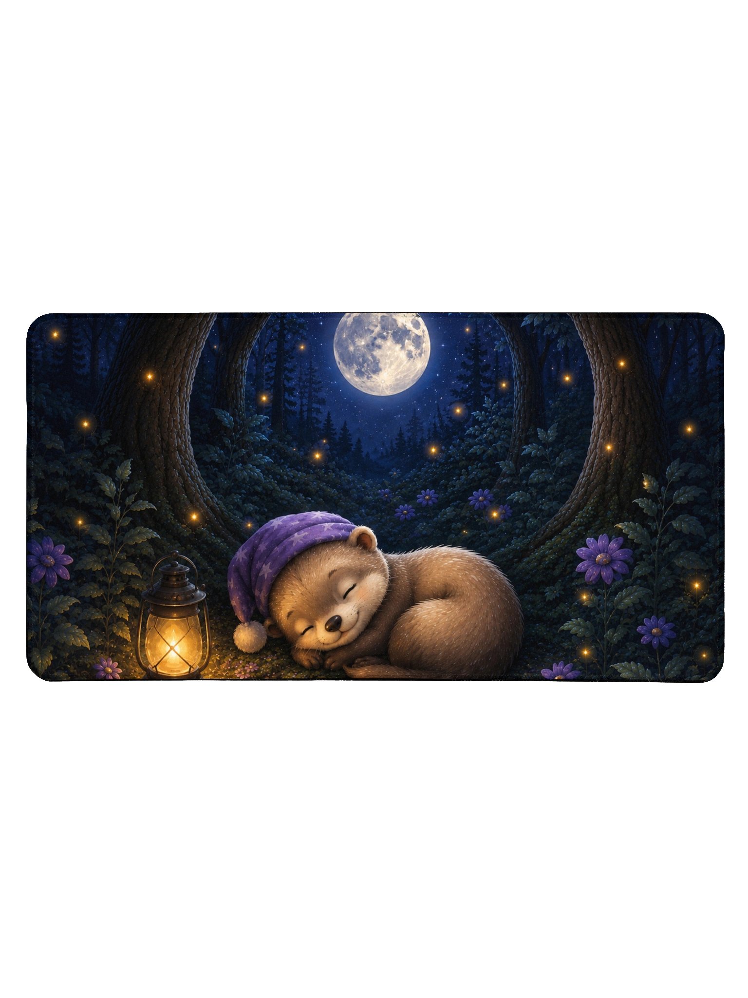 Moonlit Dreams Moonlit Slumber Desk Mat | BabyEbonWorld product image (1)