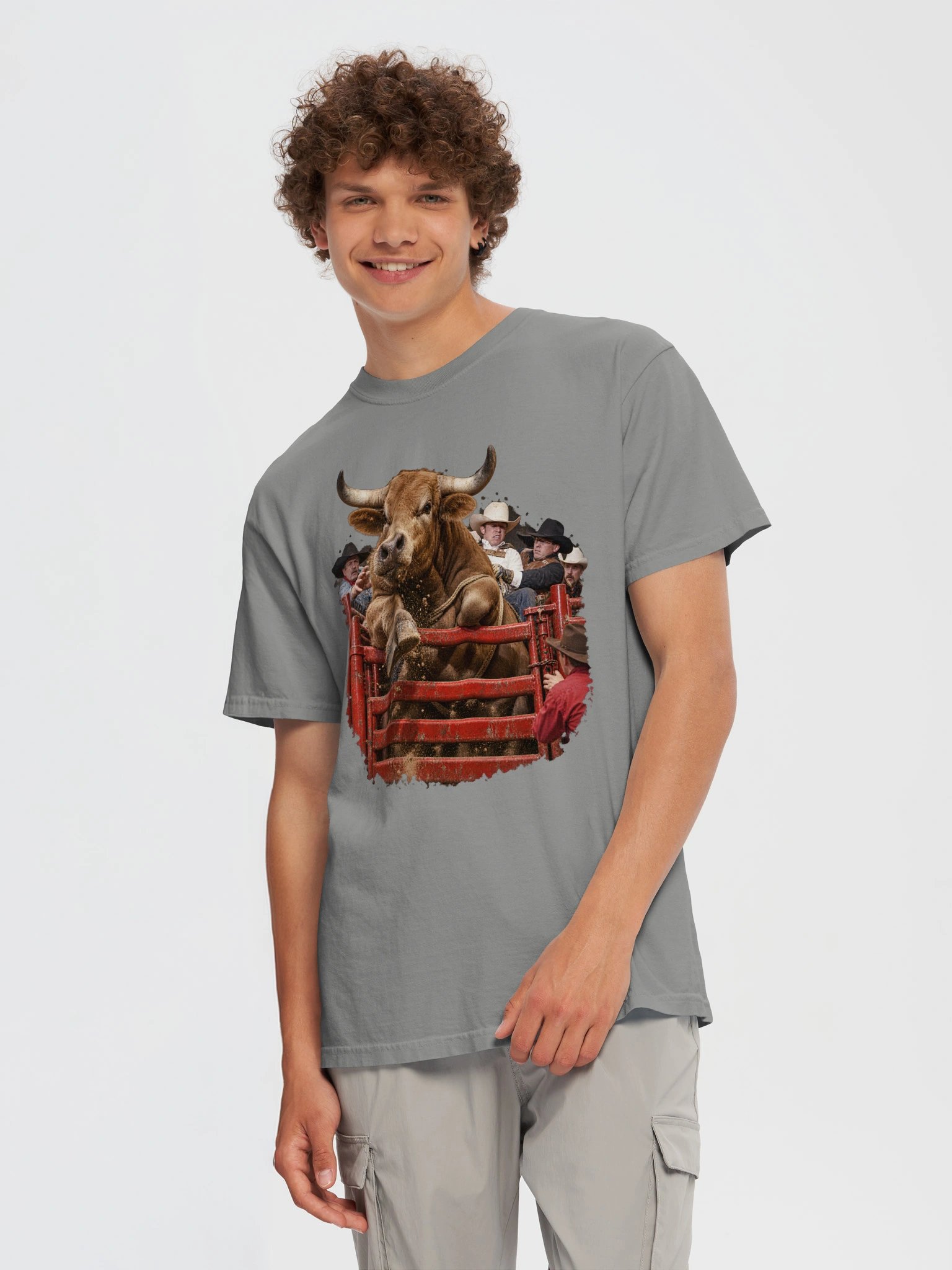 Bull Riding Shirt — Early Release Chute Wreck Tee | Broken Roughstock™ product image (6)