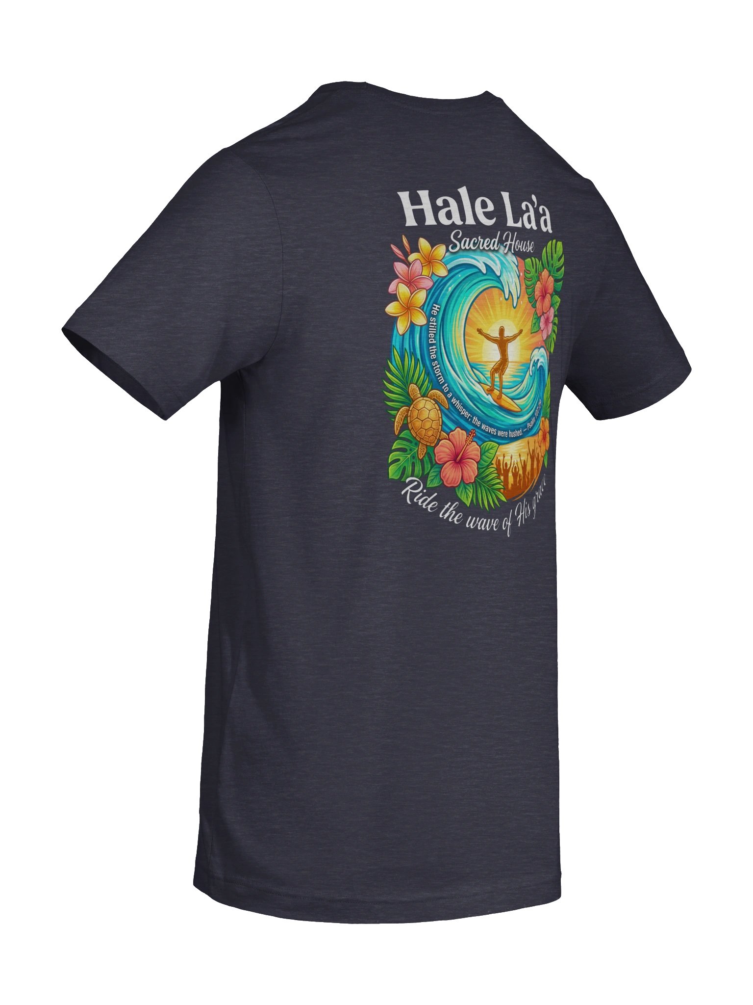 His House Unisex "Hale La'a Surf" T-Shirt product image (8)