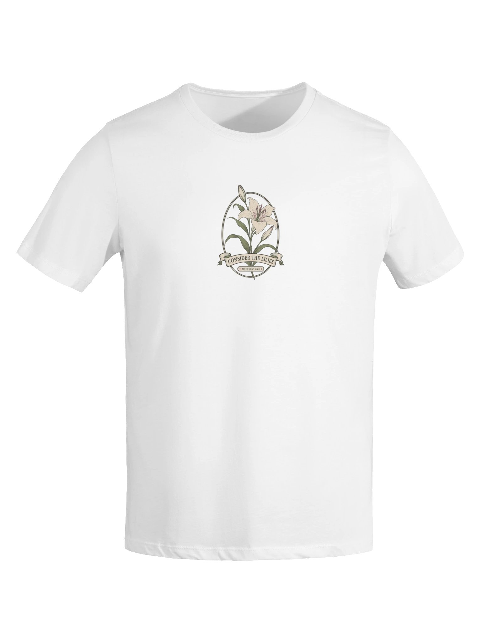 Consider the Lilies | Matthew 6:28 Relaxed Tee product image (31)