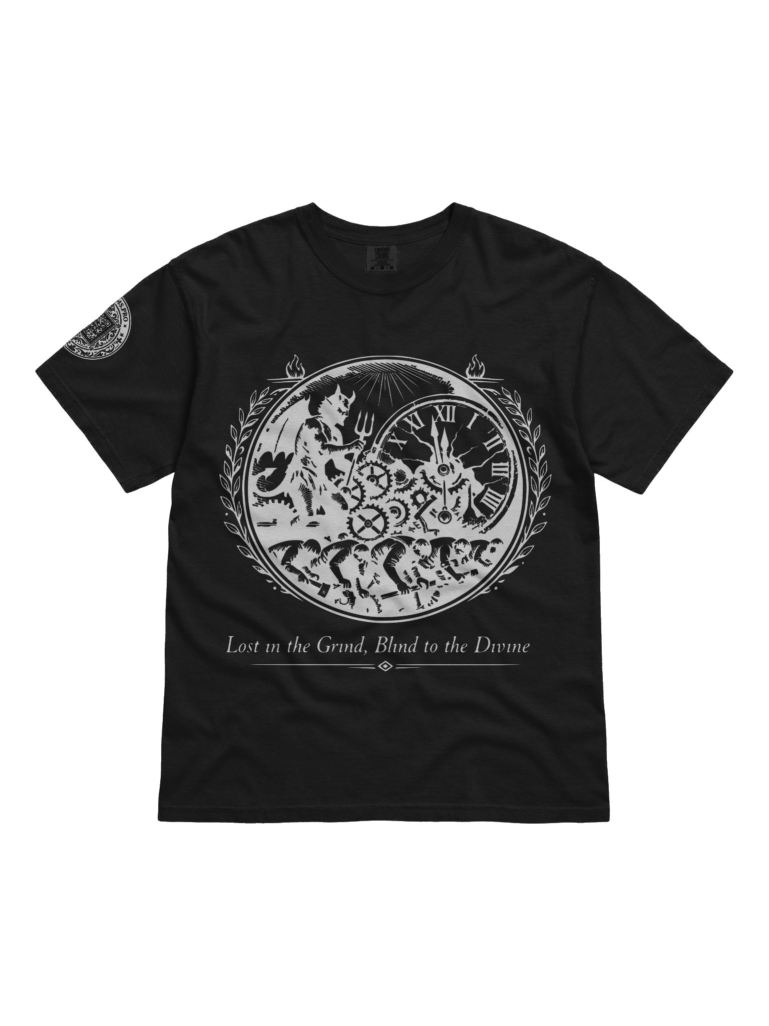 Lost in the Grind (White on Black/Color) product image (1)