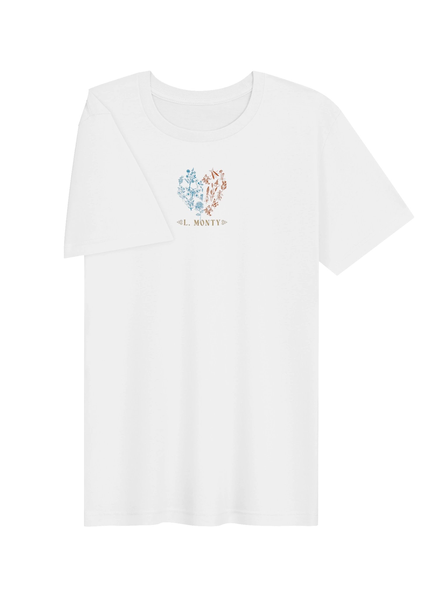 L. Monty Floral Heart Logo Tee product image (3)
