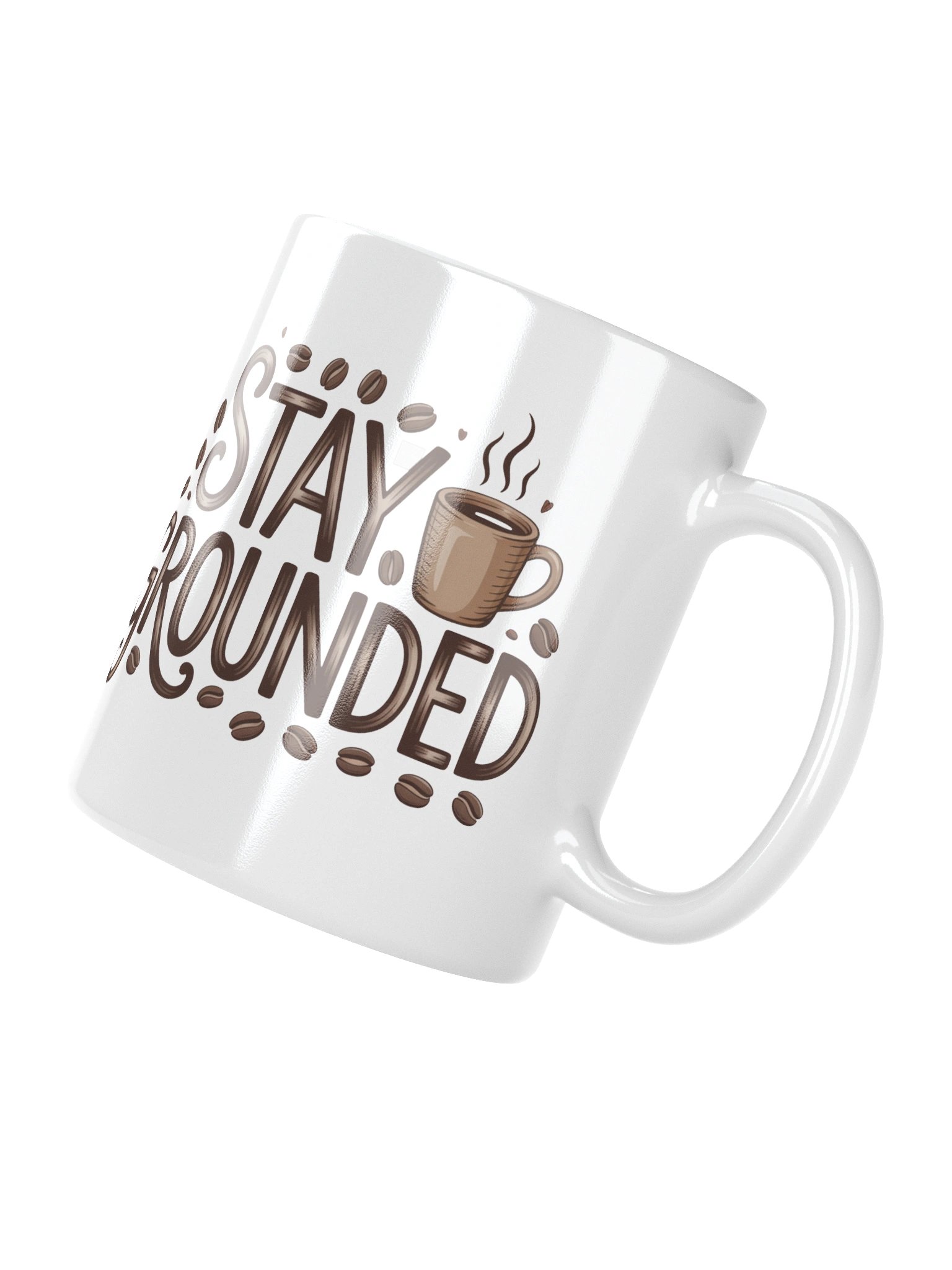 Stay Grounded Coffee Mug – Motivational Mug for Coffee Lovers product image (4)