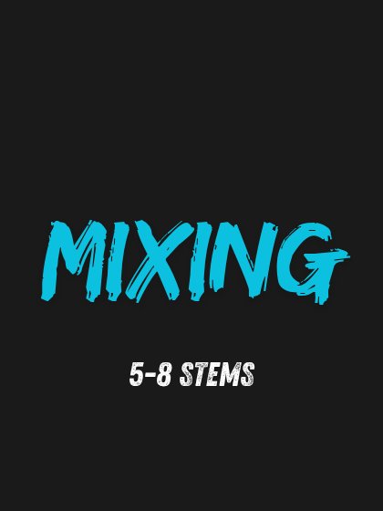 Mix Only — Single Track (5–8 stems) product image (1)