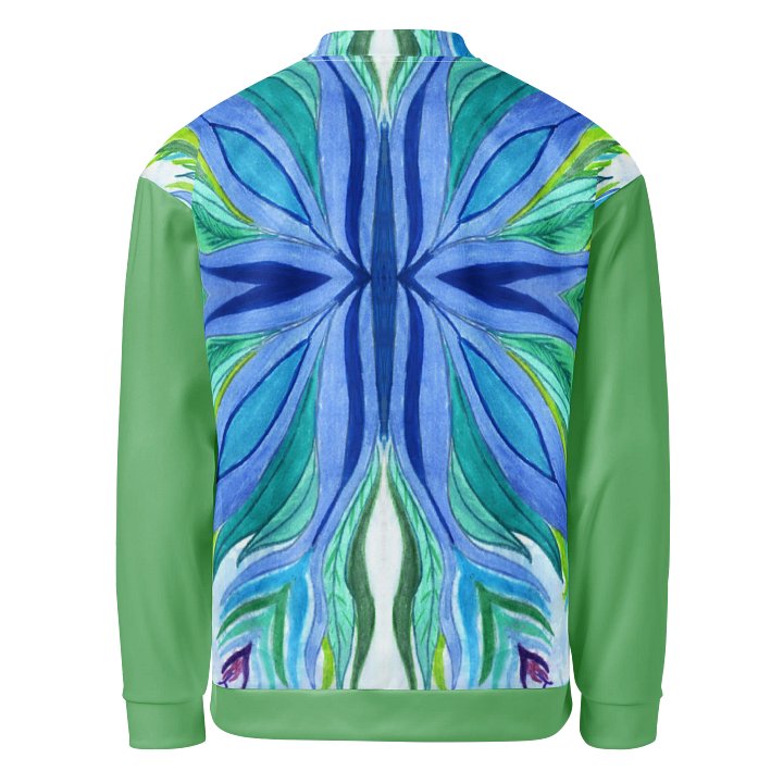 "Kialiede" on Bomer Jacket (green accents) product image (2)