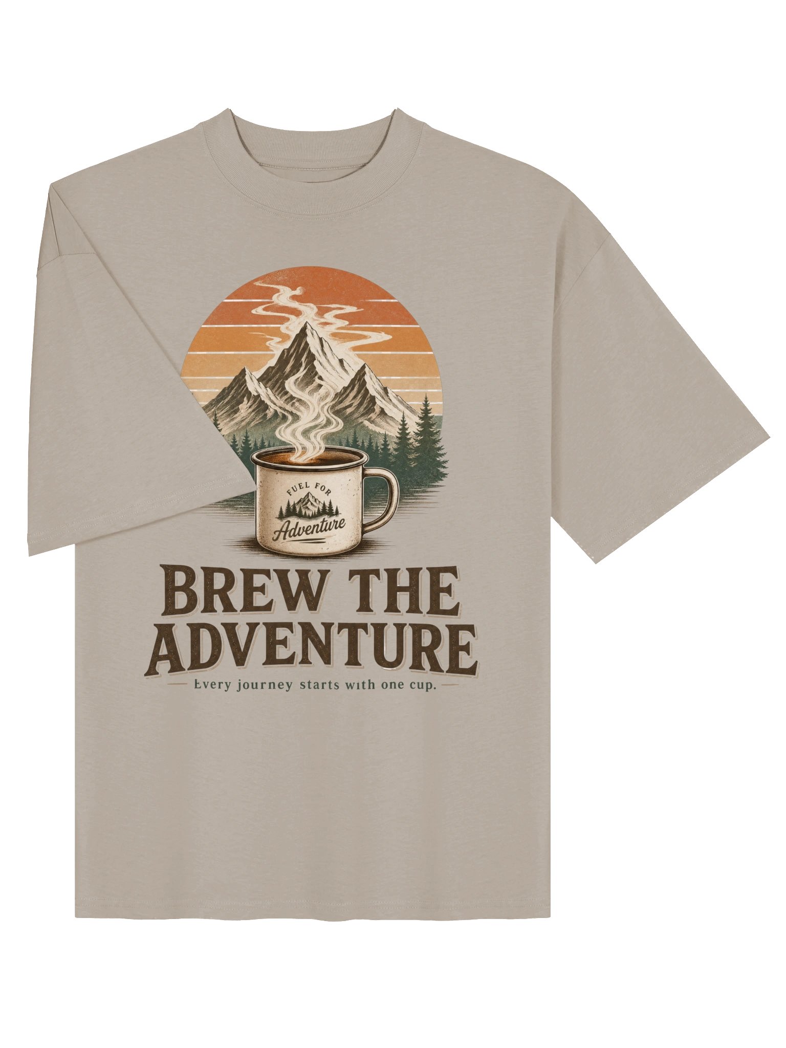 BREW THE ADVENTURE Graphic T-Shirt product image (27)