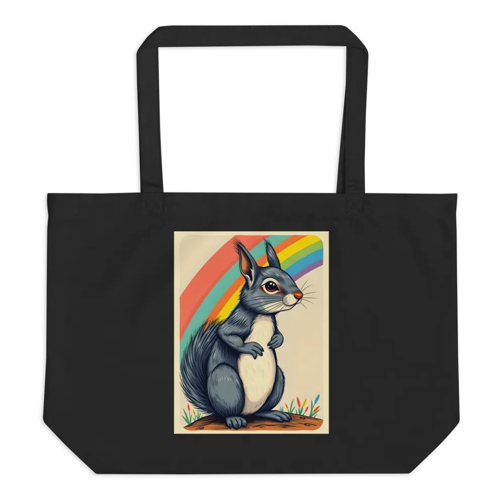 Rainbow Squirrel Eco Tote product image (1)