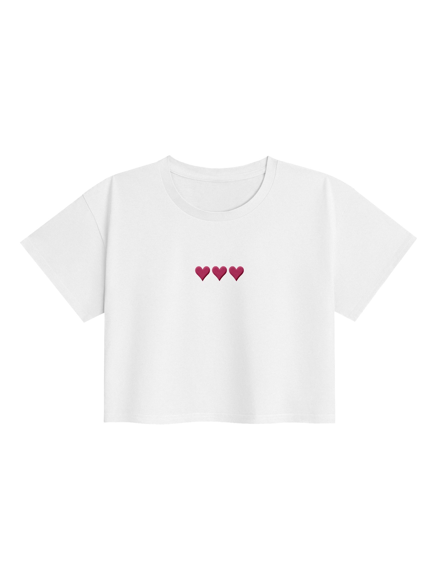 Spring/Summer Tee - Triple Heart Crop product image (1)
