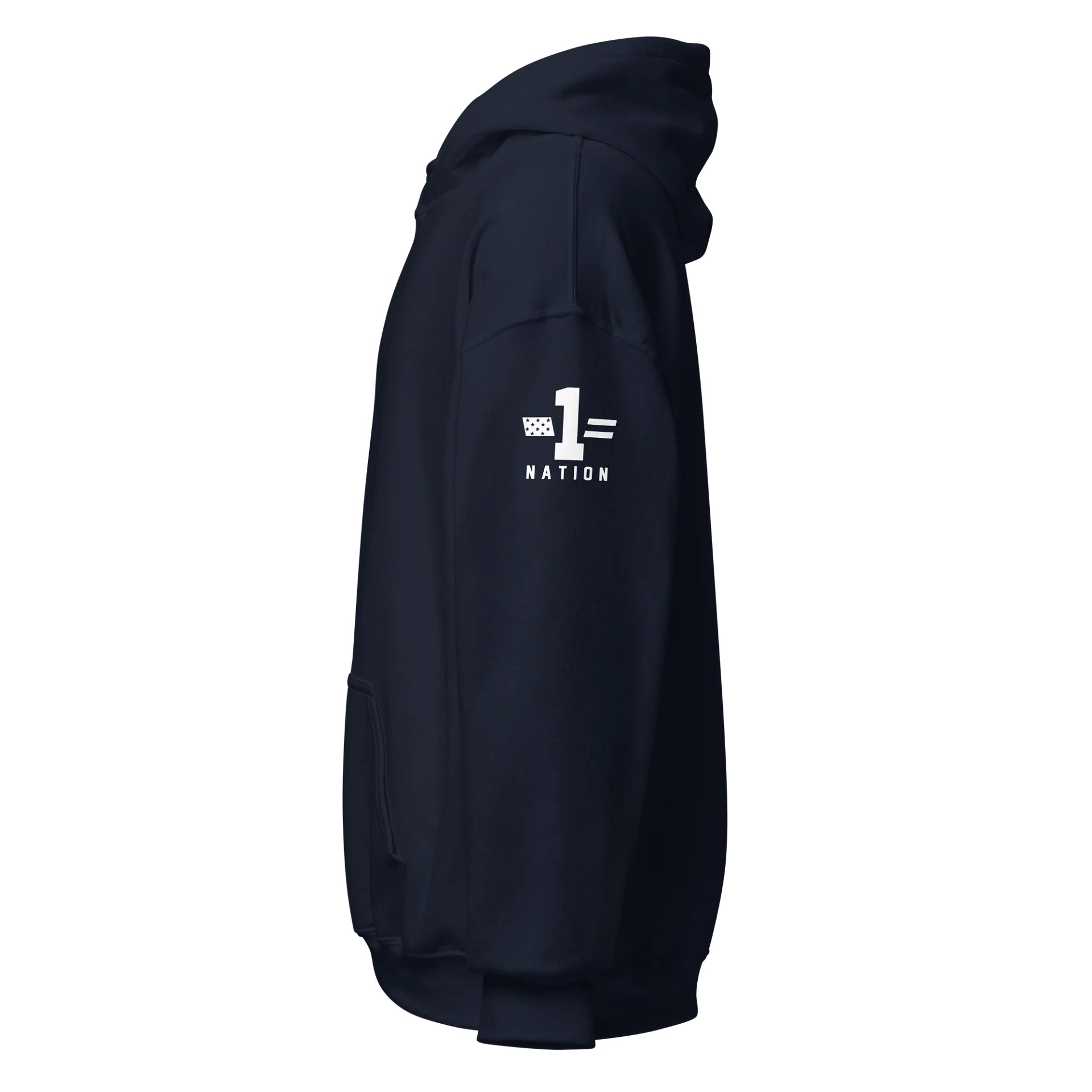 1 Nation Basic Hoodie: Dark product image (3)