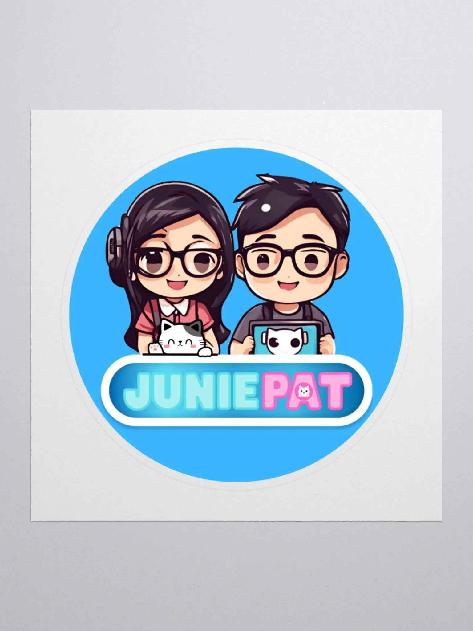 Kawaii Logo Sticker product image (1)