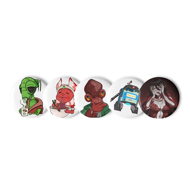 Can Mayonnaise Kill a Jedi? Pin Buttons product image (1)