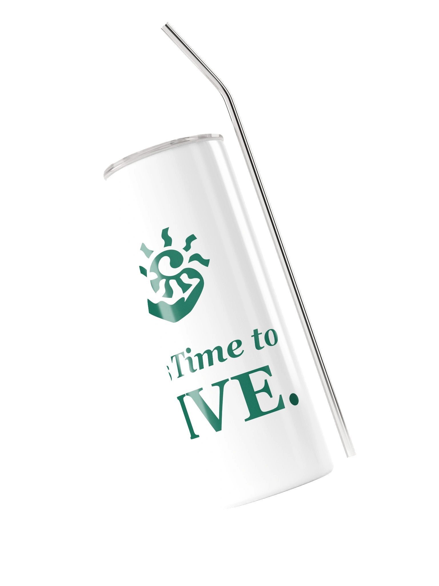 It’s Time to LIVE - tumbler - White product image (3)