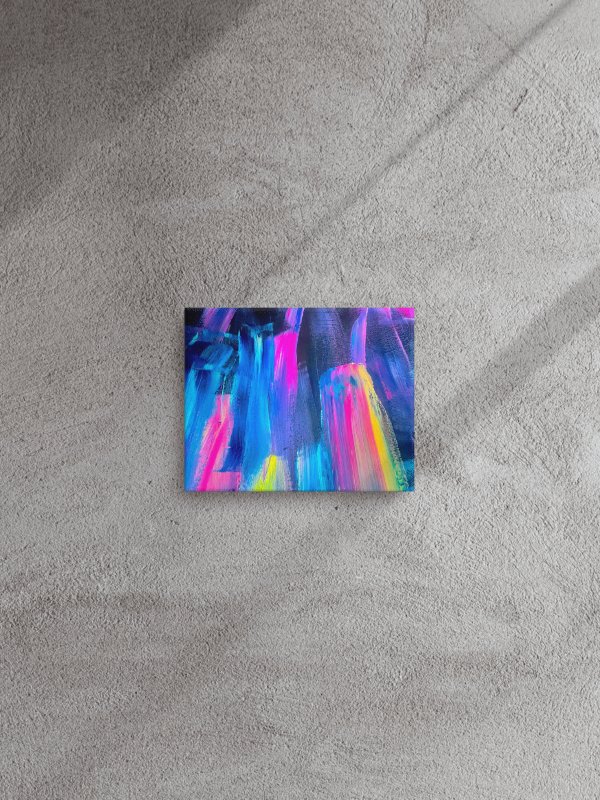 Emotional Authority - Original Acrylic Wall Painting - Thin Canvas 1 product image (4)