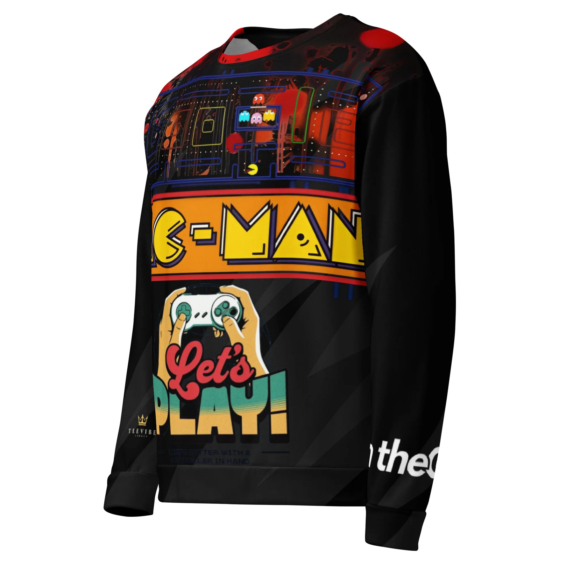 EcoVibe All-Over Print Unisex Sweatshirt product image (3)