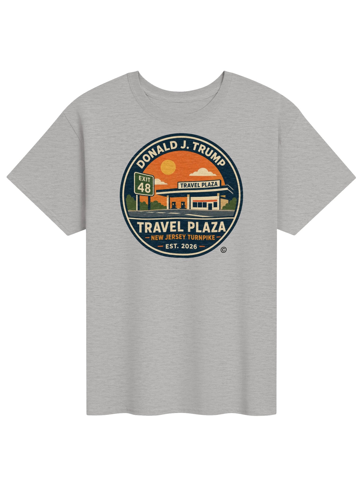 Gildan Heavyweight T-Shirt - Donald J. Trump Travel Plaza™ product image (1)