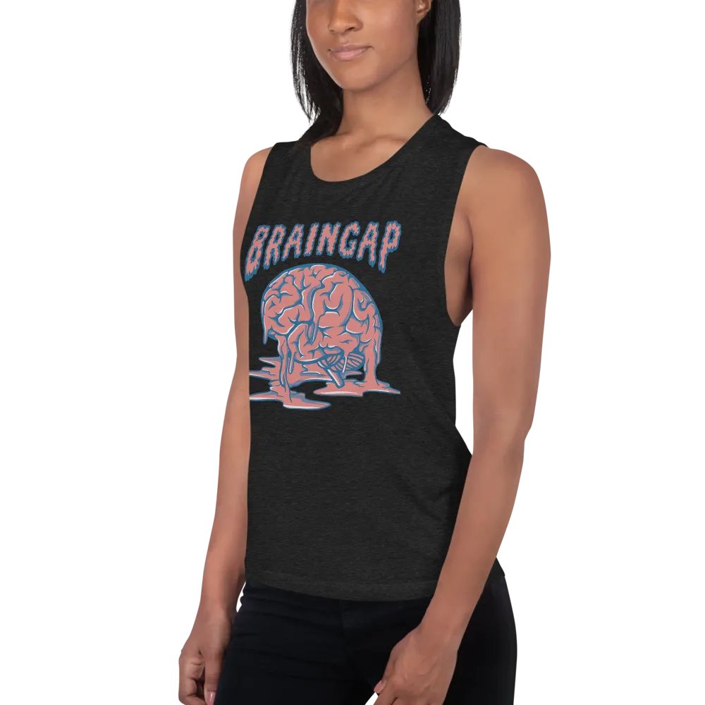 Braingap Drip Women's Muscle Tank product image (3)