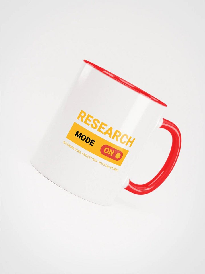 Research Mode ON - Yellow - Ceramic Mug product image (1)