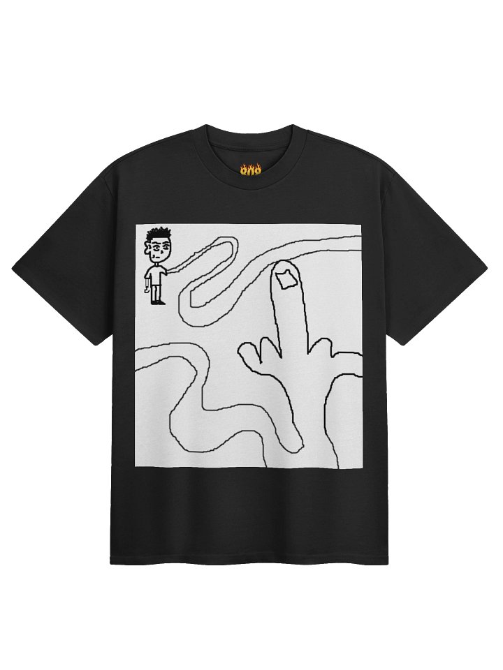 Fuck 'em Oversized T-Shirt product image (1)