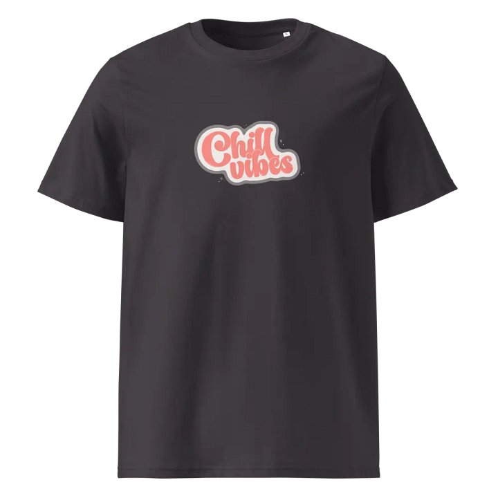 Chill Vibes Organic Cotton T-shirt product image (5)