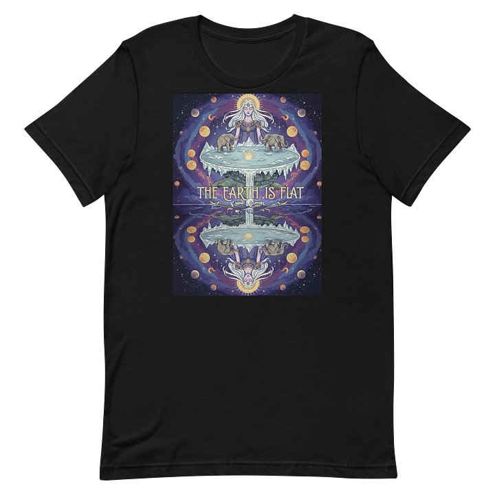 Mystical Flat Earth Unisex T-Shirt product image (2)