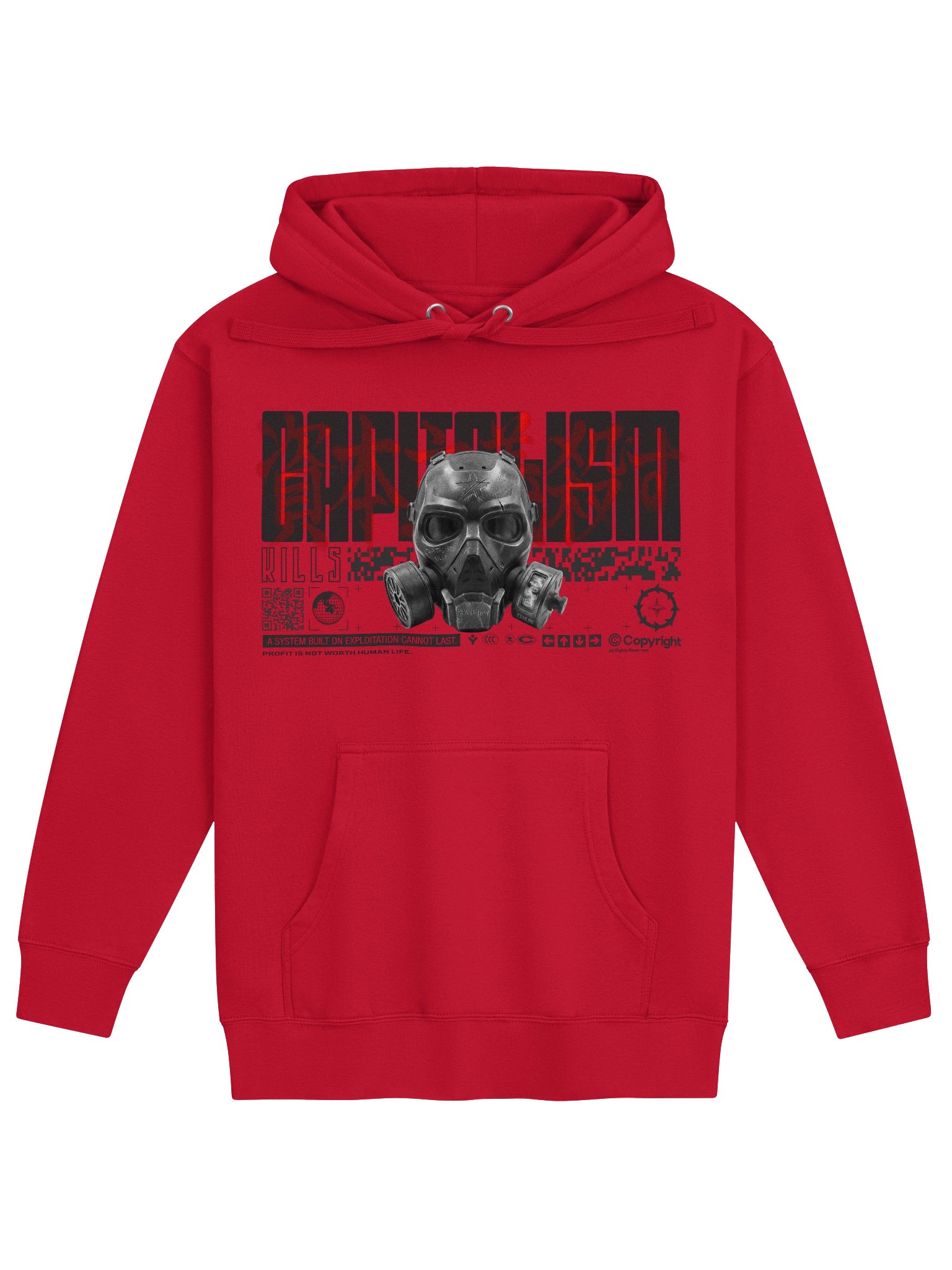 CAPTALISM KILLS HOODIE product image (1)