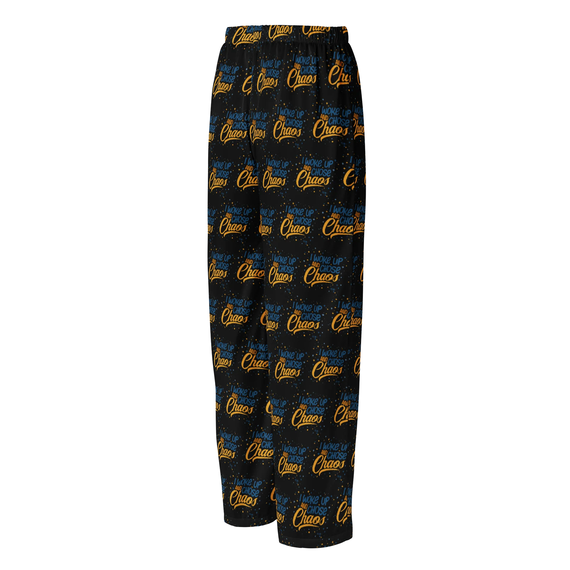 Woke Up and Chose Chaos Women's Pajama Pants product image (2)