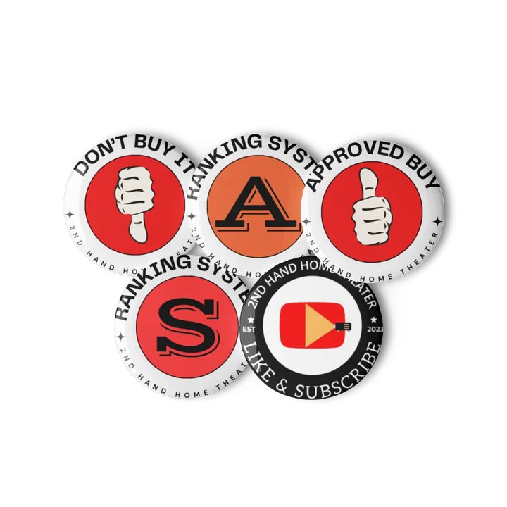2nd Hand Home Theater Button Pin Set product image (3)
