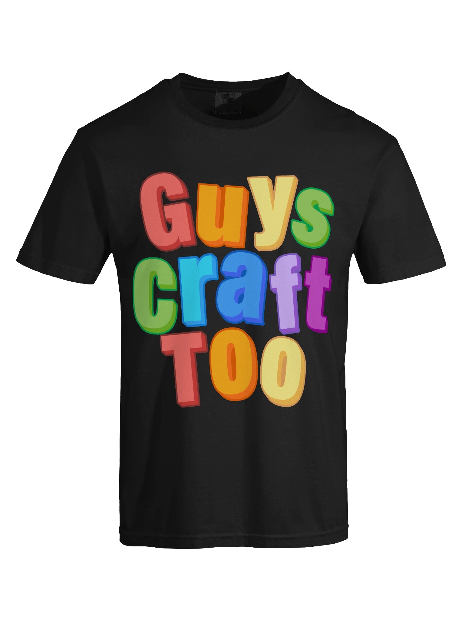Guys Craft Too Colorful Text Tee product image (68)