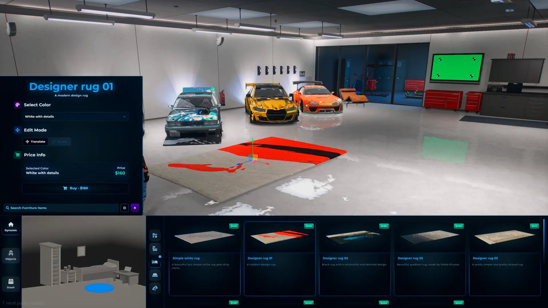 Advanced Garages V5 for FiveM | Massive update with decoration system [QBCore / ESX / QBOX] product image (1)