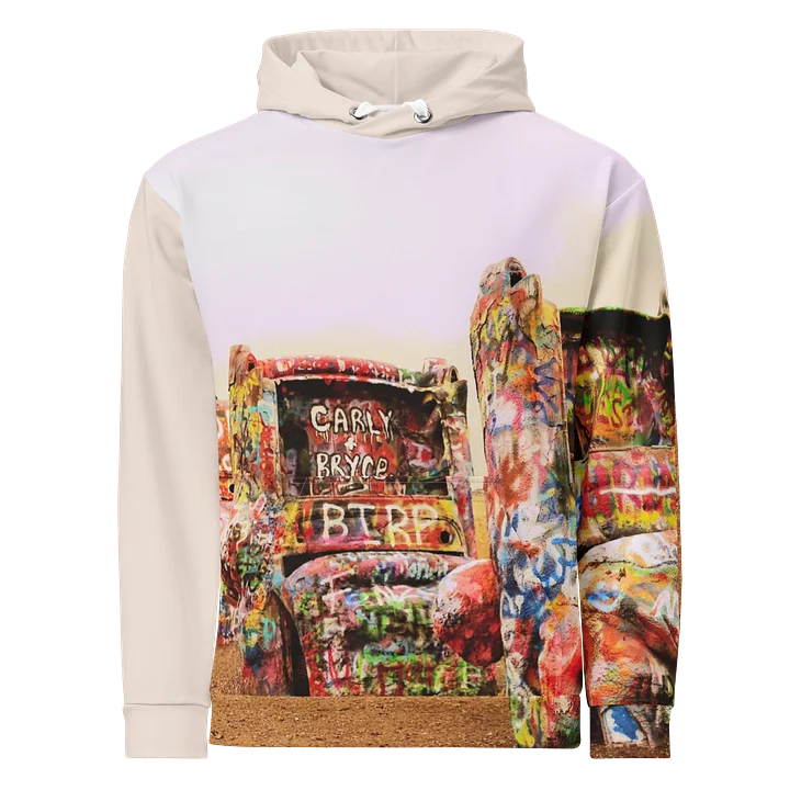 Cadillac Ranch Unisex Cotton Hoodie product image (1)