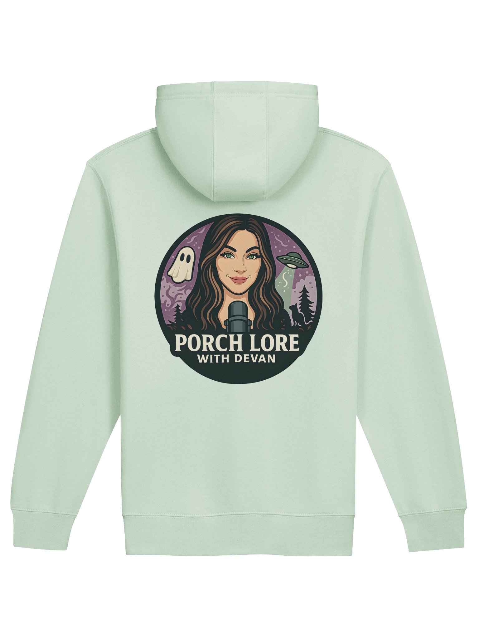 PORCH LORE DEVAN LOGO ZIP UP HOODIE product image (1)