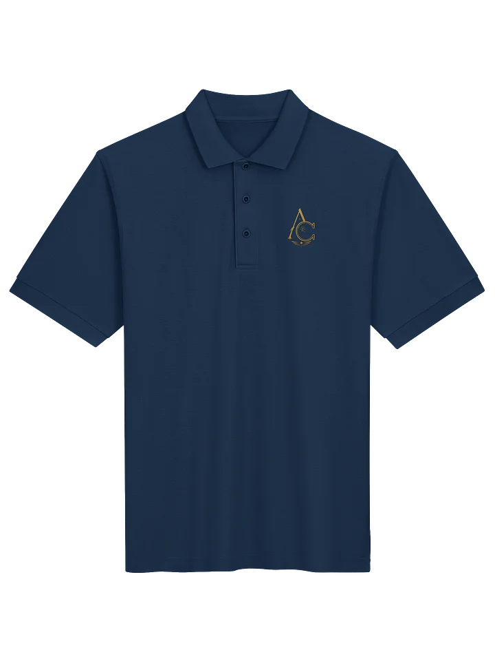 Alpha and Omega Navy Polo product image (1)