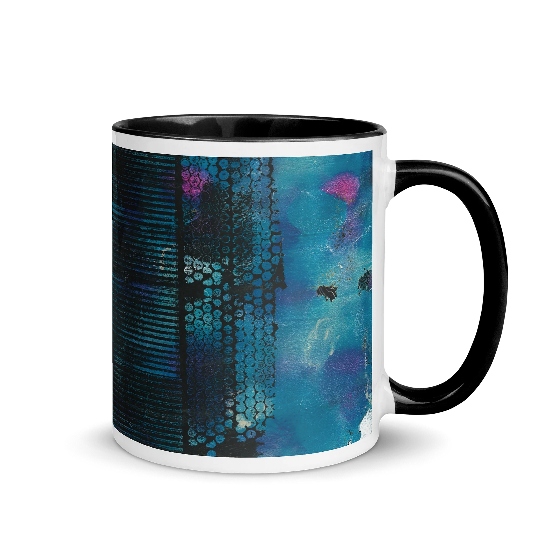 Ethereal Dreams Coffee Mug - White with Black Accents product image (1)