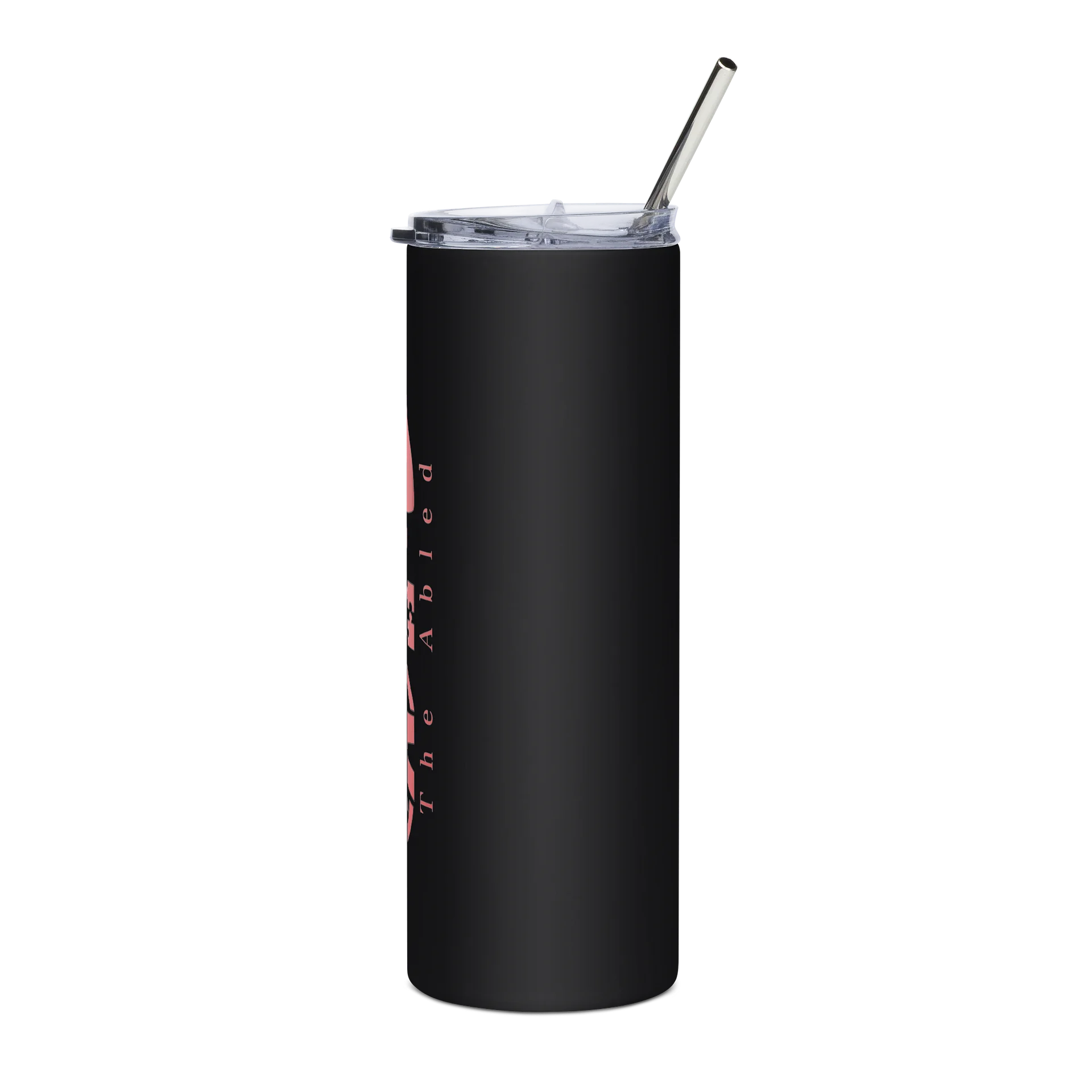 Pink Puzzle Graphic Stainless Steel Tumbler product image (3)