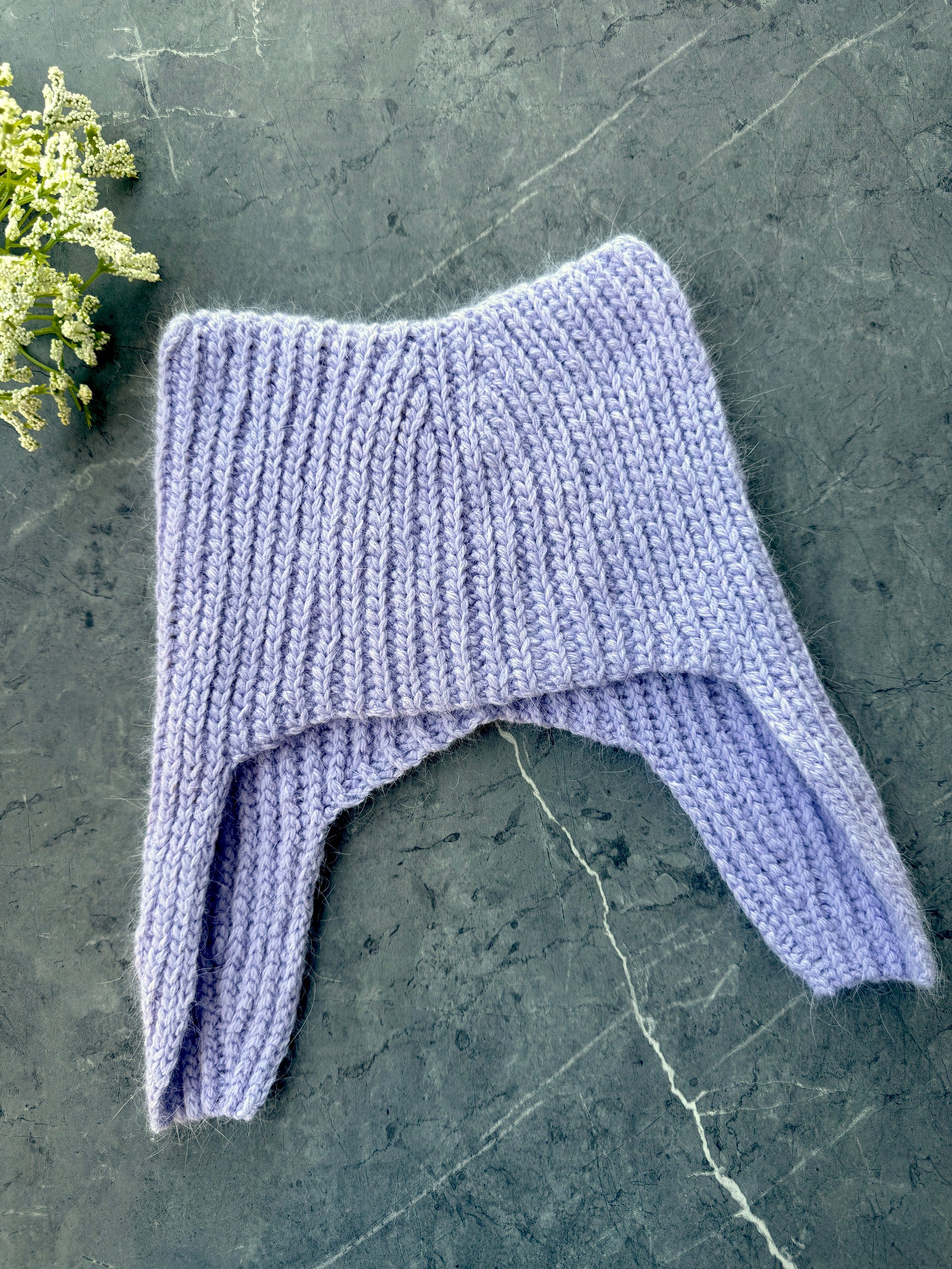 Crochet Kitty Hat with Ear Flaps Pattern product image (2)