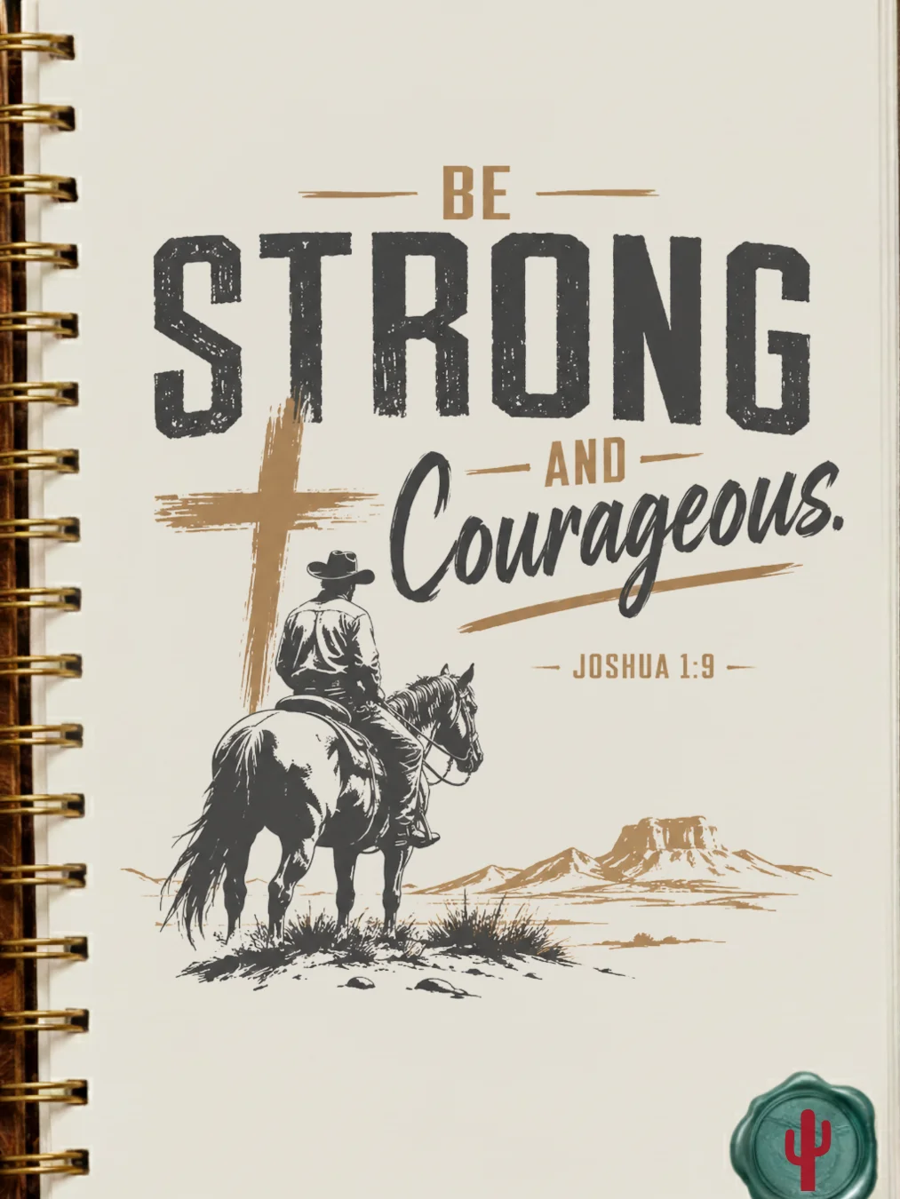 Be strong and courageous - Sweatshirt product image (4)