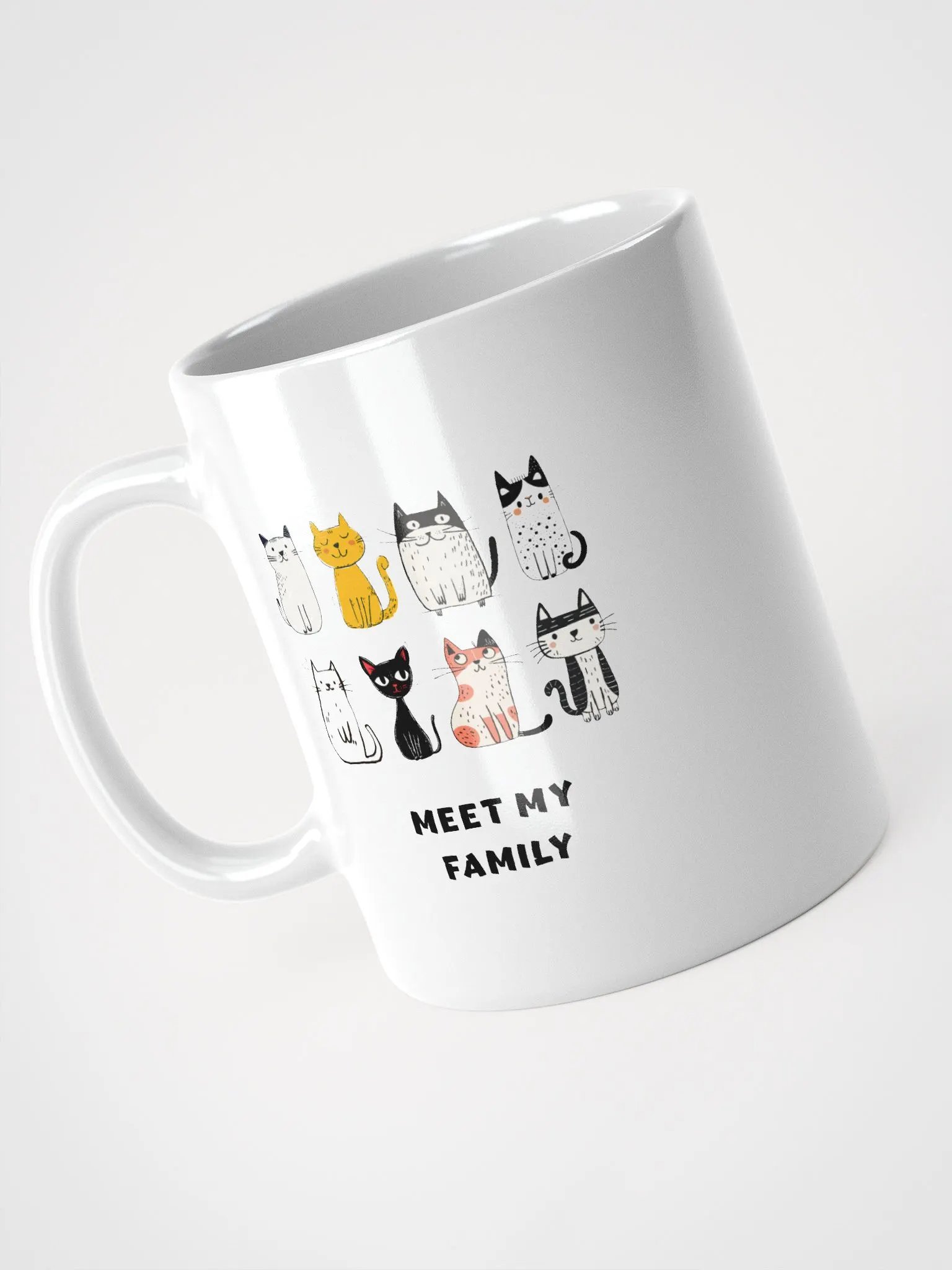 Whimsical Cat Collection Mug product image (1)