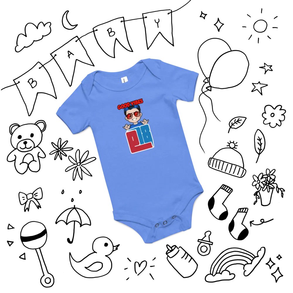 E18 Good Vibes Baby Onesie product image (12)
