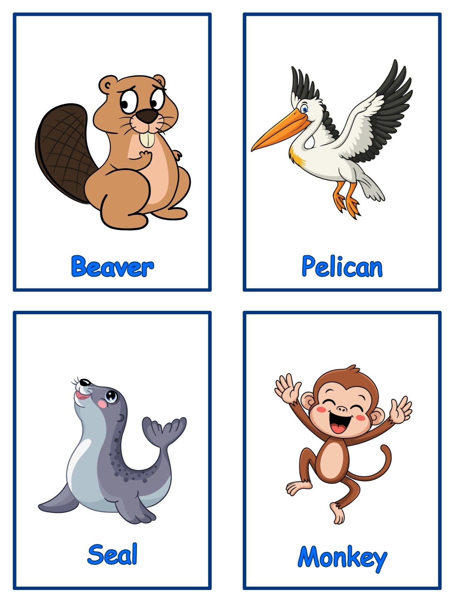 Printable Flashcards: Animals product image (6)